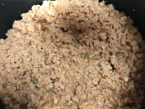 簡単、美味しい鶏そぼろ